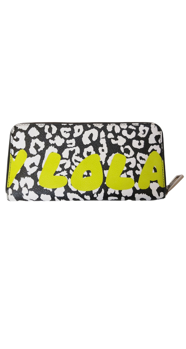 Billetera Animal Print Neón