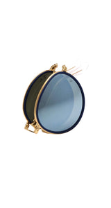 Anteojos Round Folding Azul