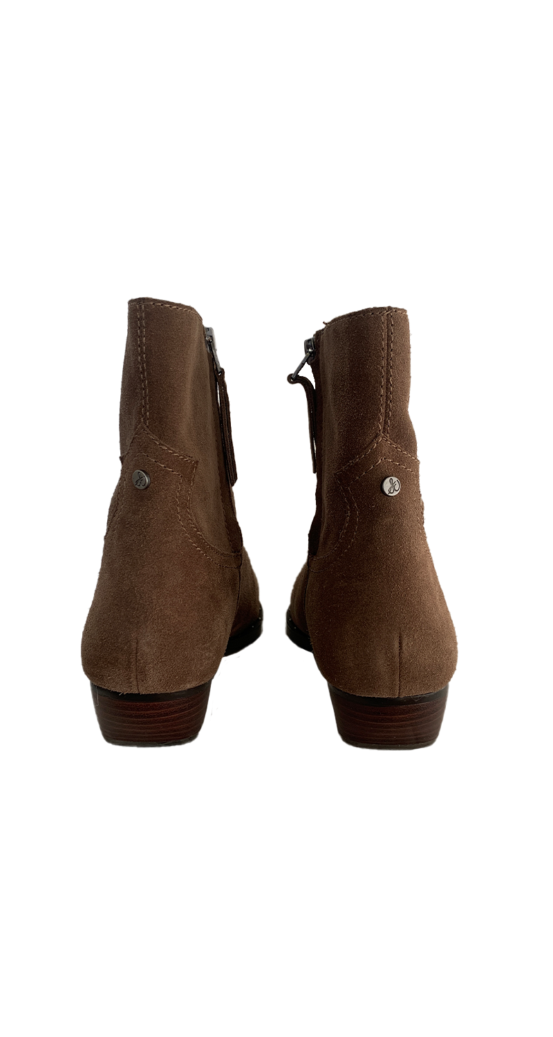 Ava Suede Western Boots