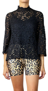Blusa Encaje de Flores