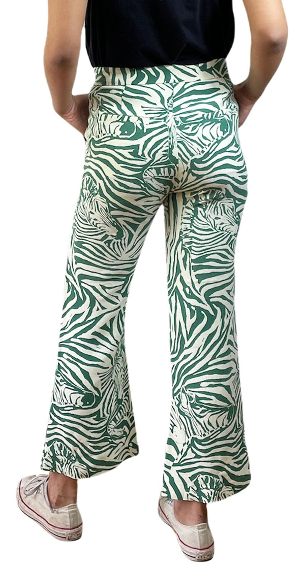 Pantalón Verde Hojas