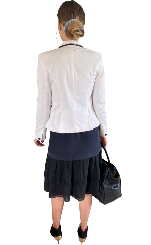 Blazer blanco y negro (5277468065927)