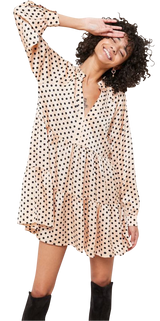 Vestido blusón "Polka Dots" (5209989021831)