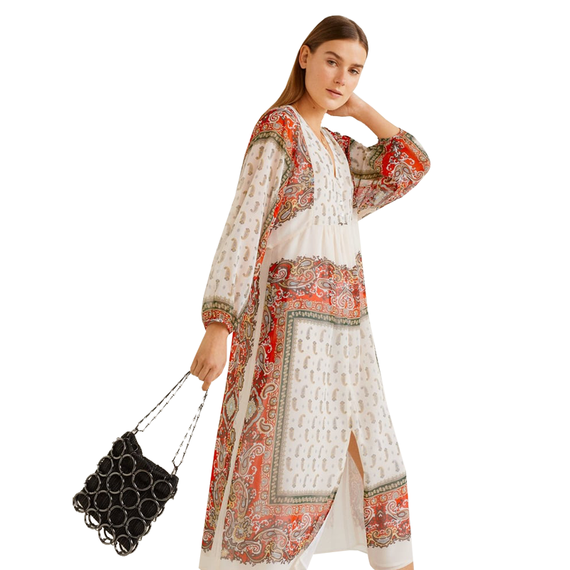 Pasley print dress
