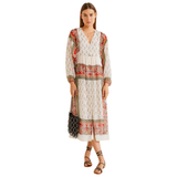 Pasley print dress