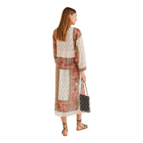 Pasley print dress
