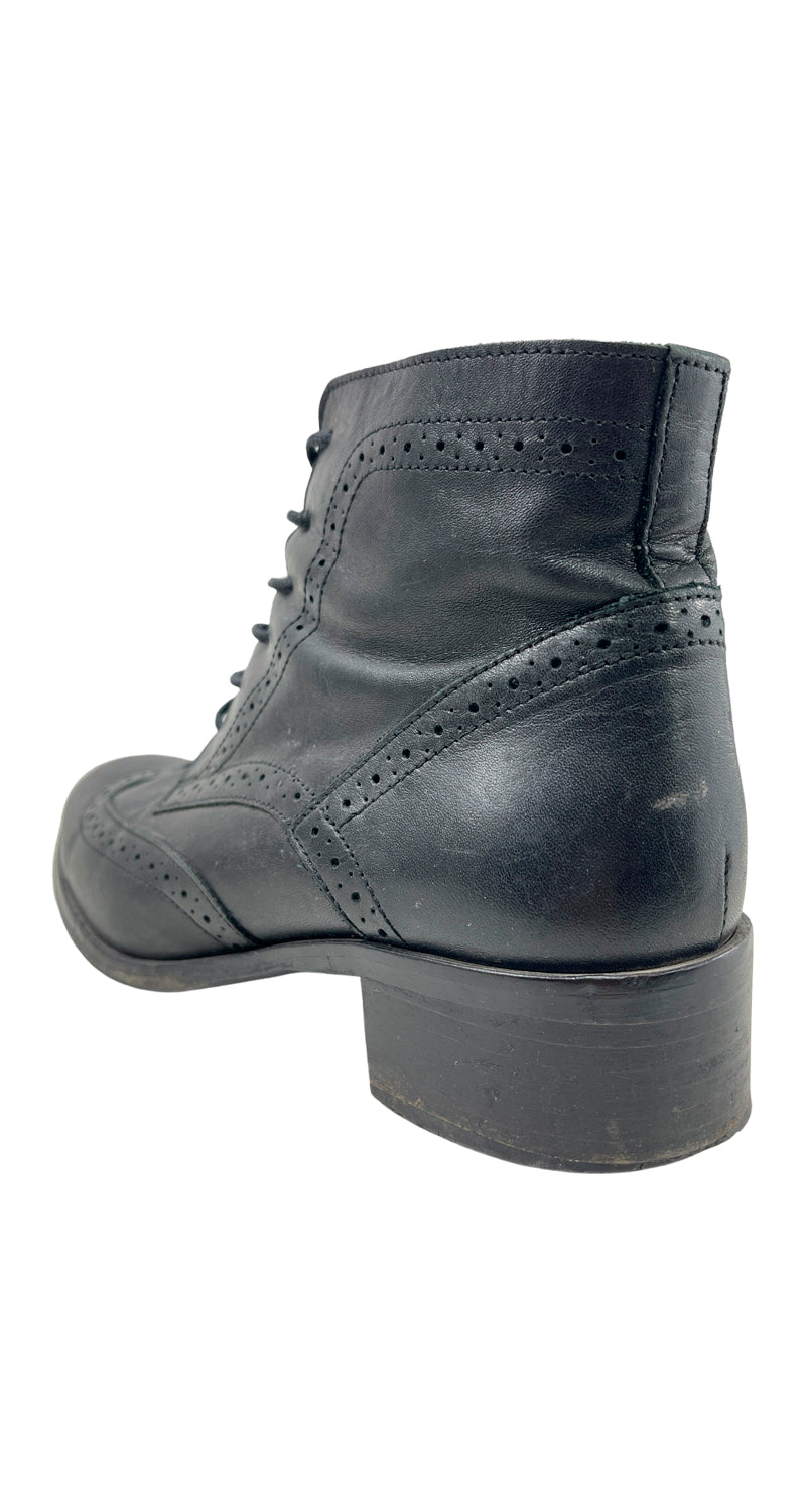 Botines Oxford Cordones