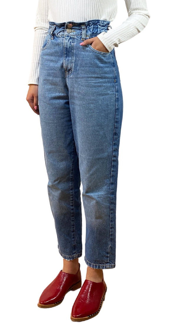 Jeans Cintura Elasticada