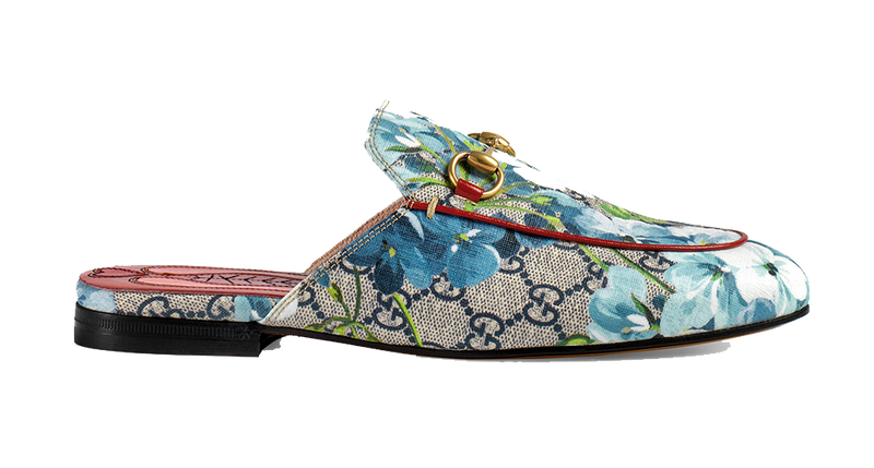 Mule Princetown Floral Horsebit (6538036707463)