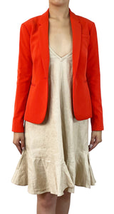 Blazer Rojo Botón
