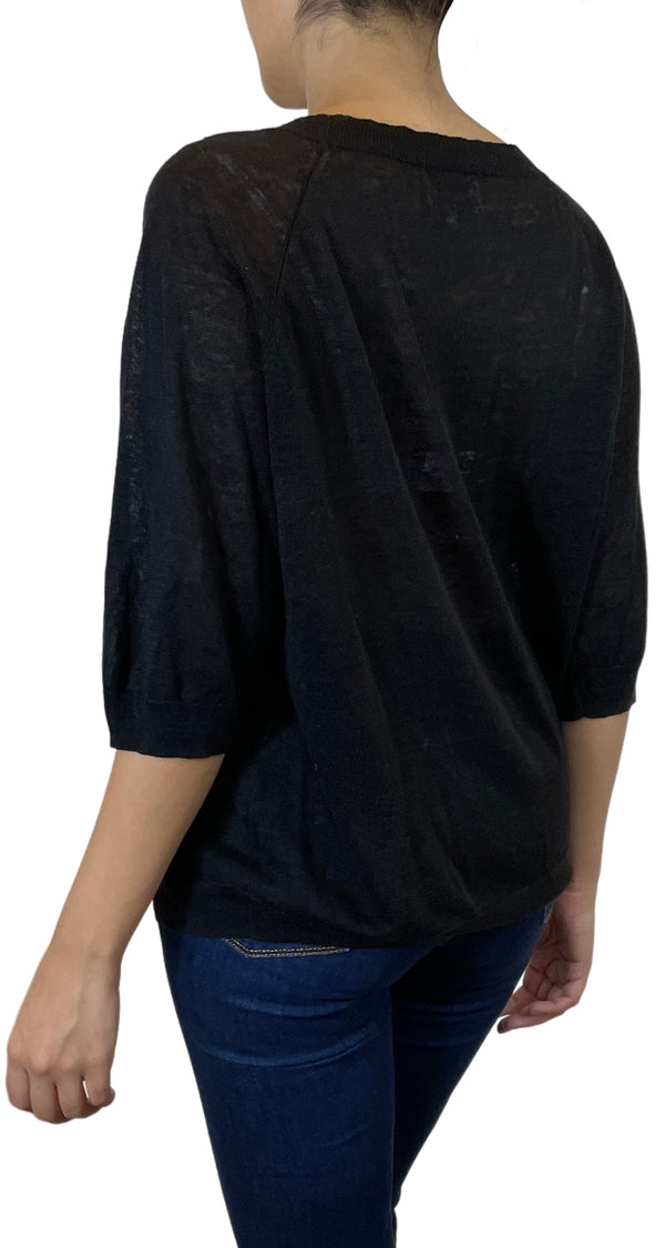 Sweater delgado Negro