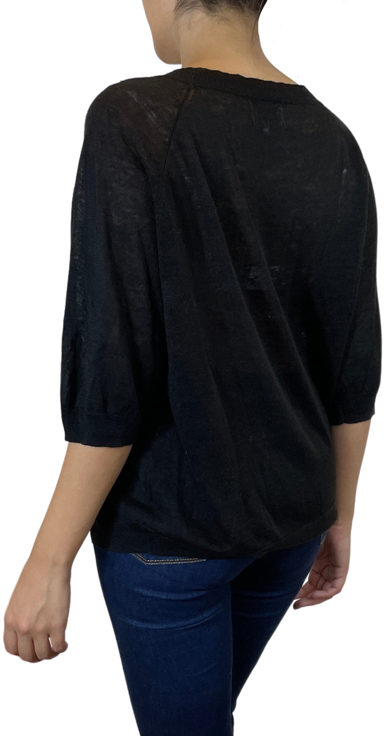 Sweater delgado Negro