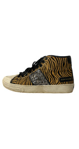 Zapatillas caña alta Animal Print