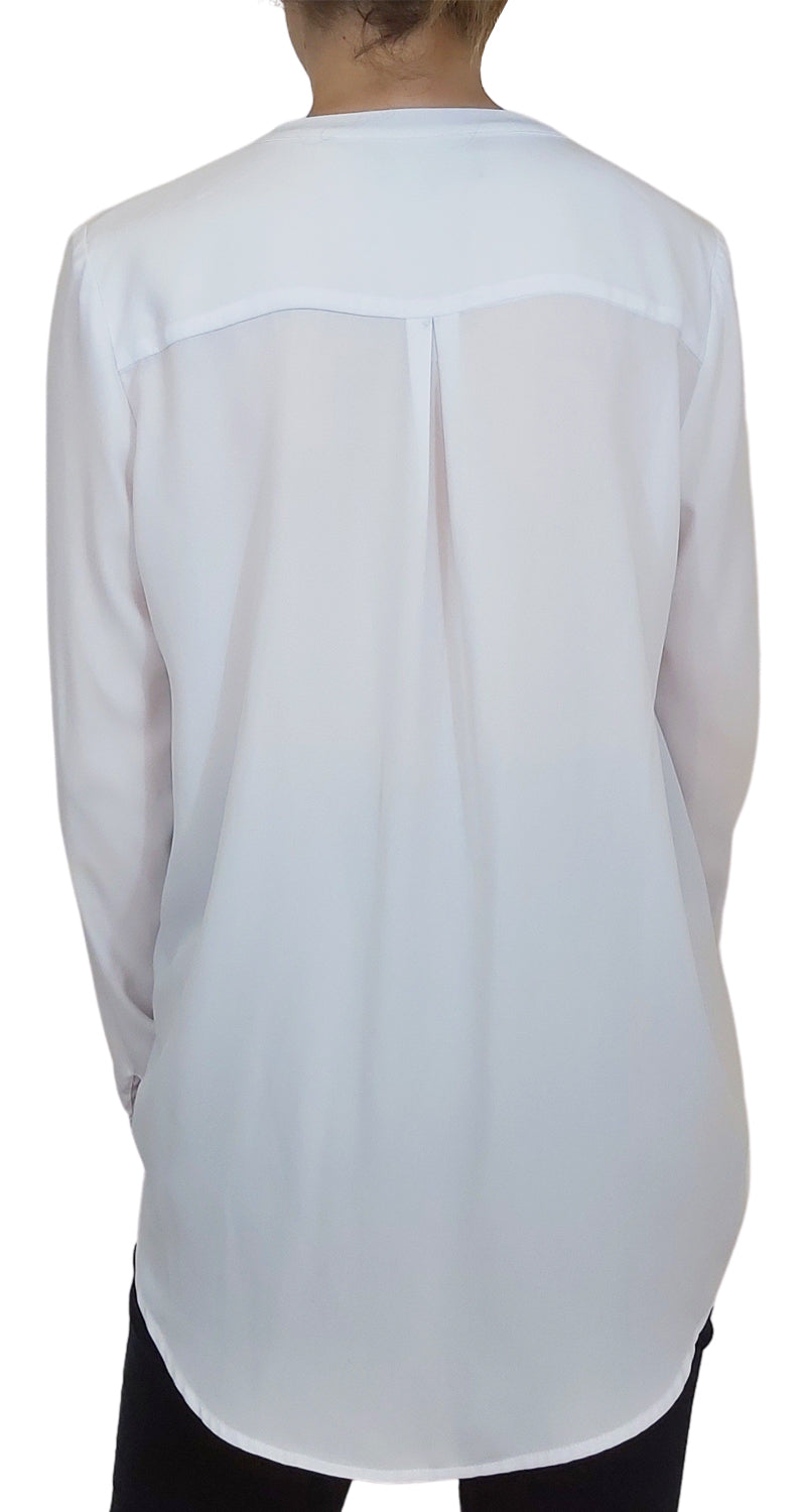 Blusa Manga Larga Blanca