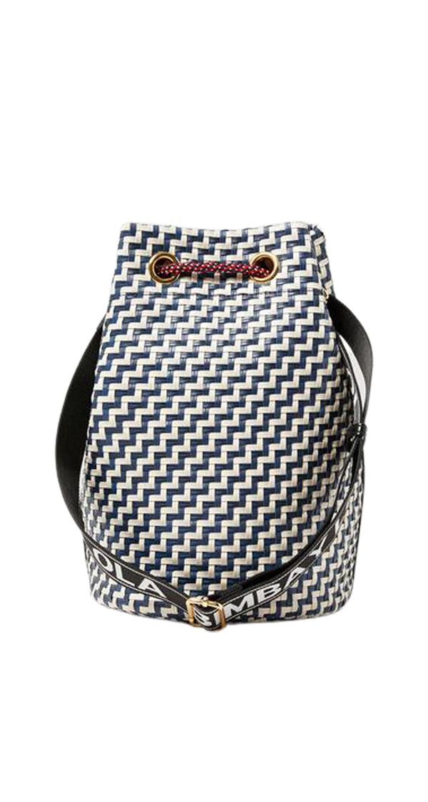 Bolso Saco Trenzado Marfil