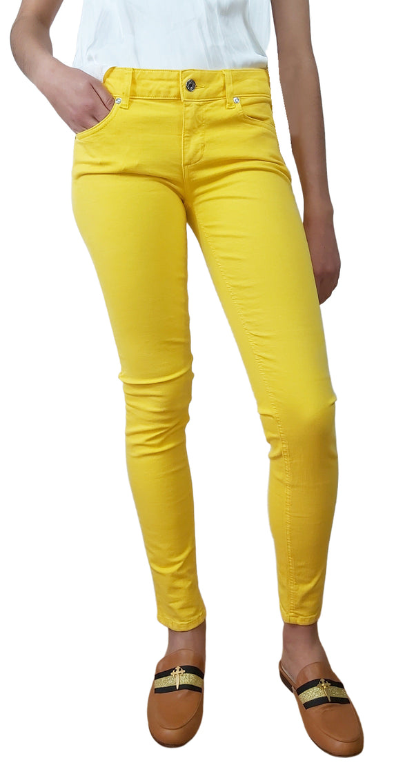 Pantalón Skinny Jeans Amarillo