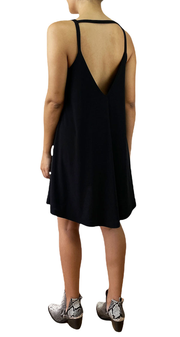 Vestido Detalle Ojetillos