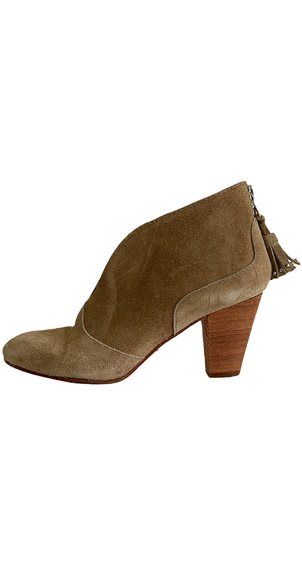Botines Beige
