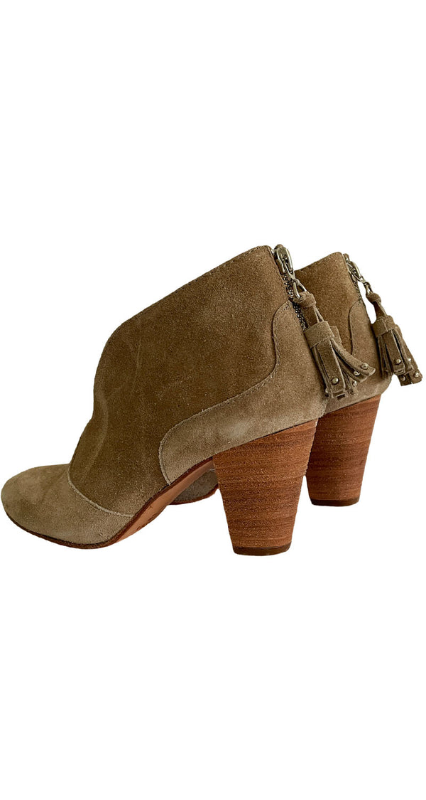 Botines Beige