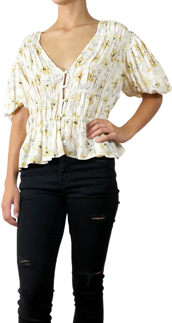 Blusa Estampado de Flores