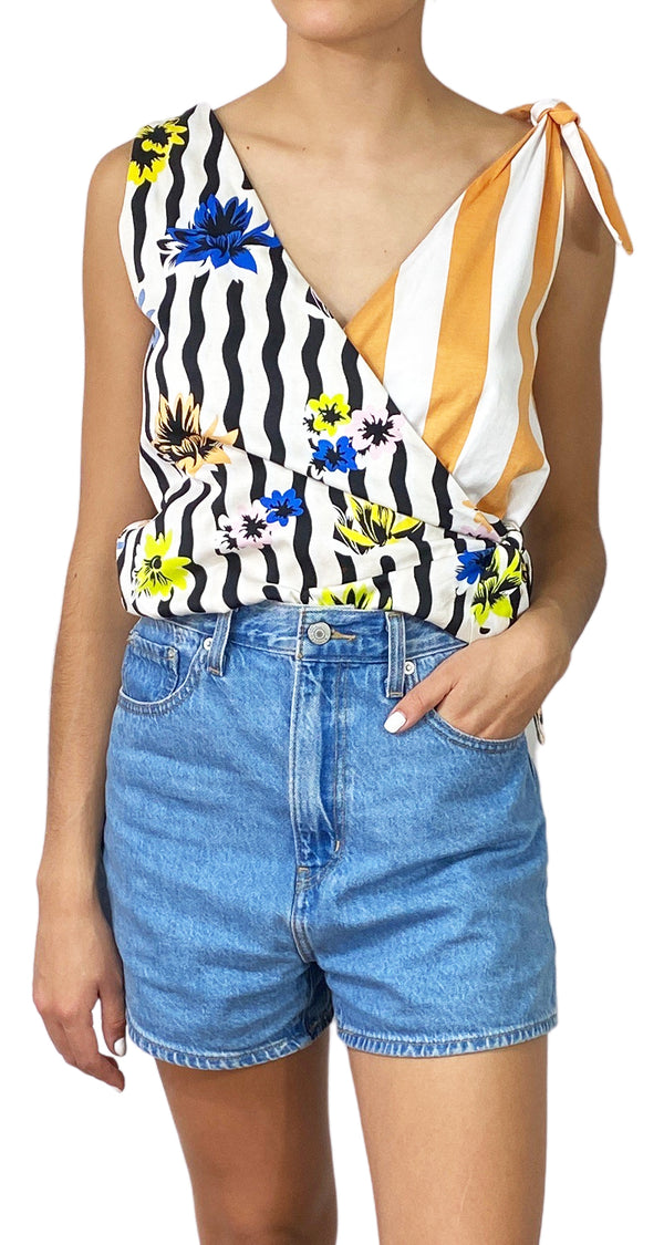 Blusa cruzada