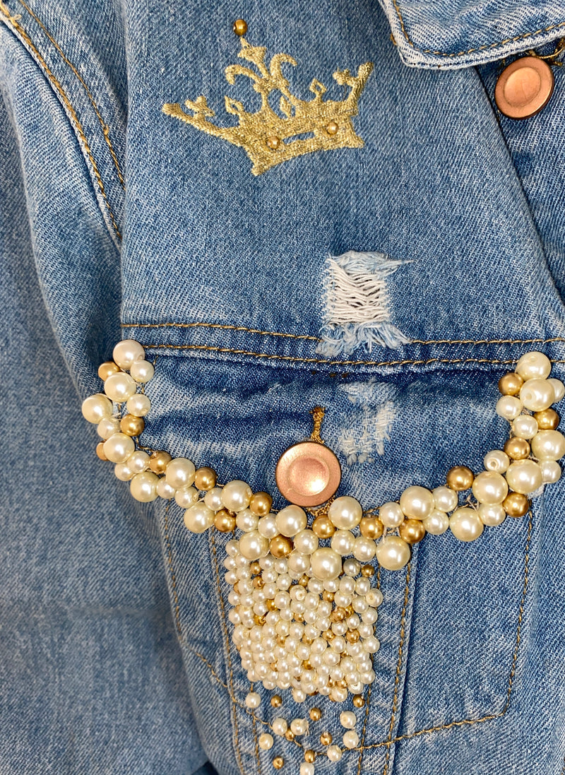Chaqueta ''Denim y perlas'' (5256561983623)