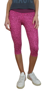 Leggings Fucia Animal Print