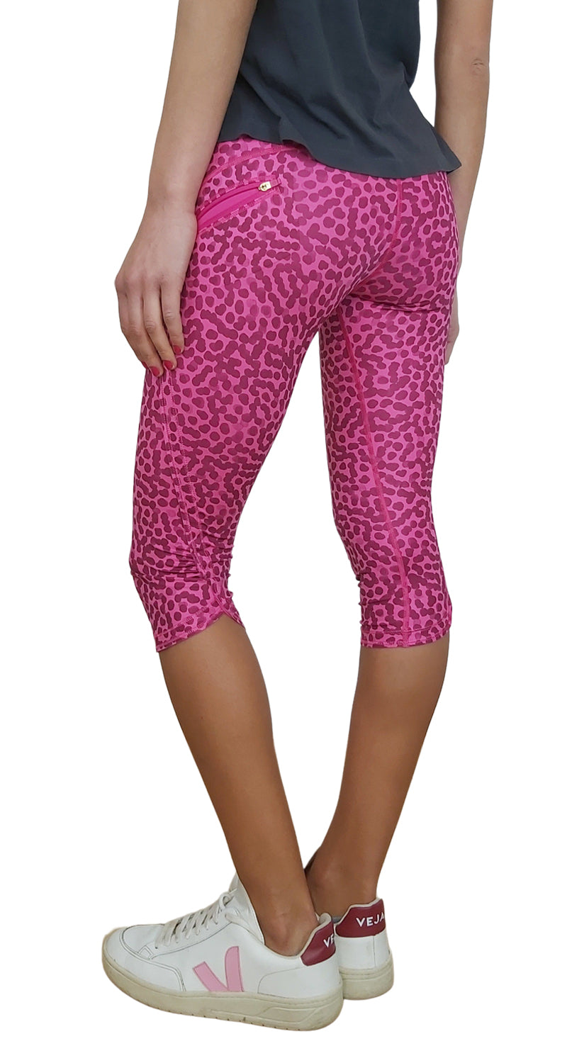 Leggings Fucia Animal Print