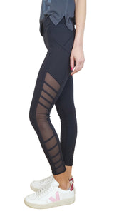 Leggings Negro Transparencia