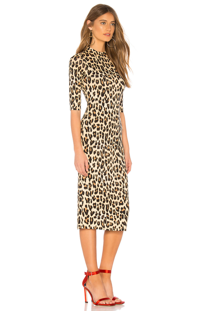 Vestido "Delora" Leopardo (5215085002887)