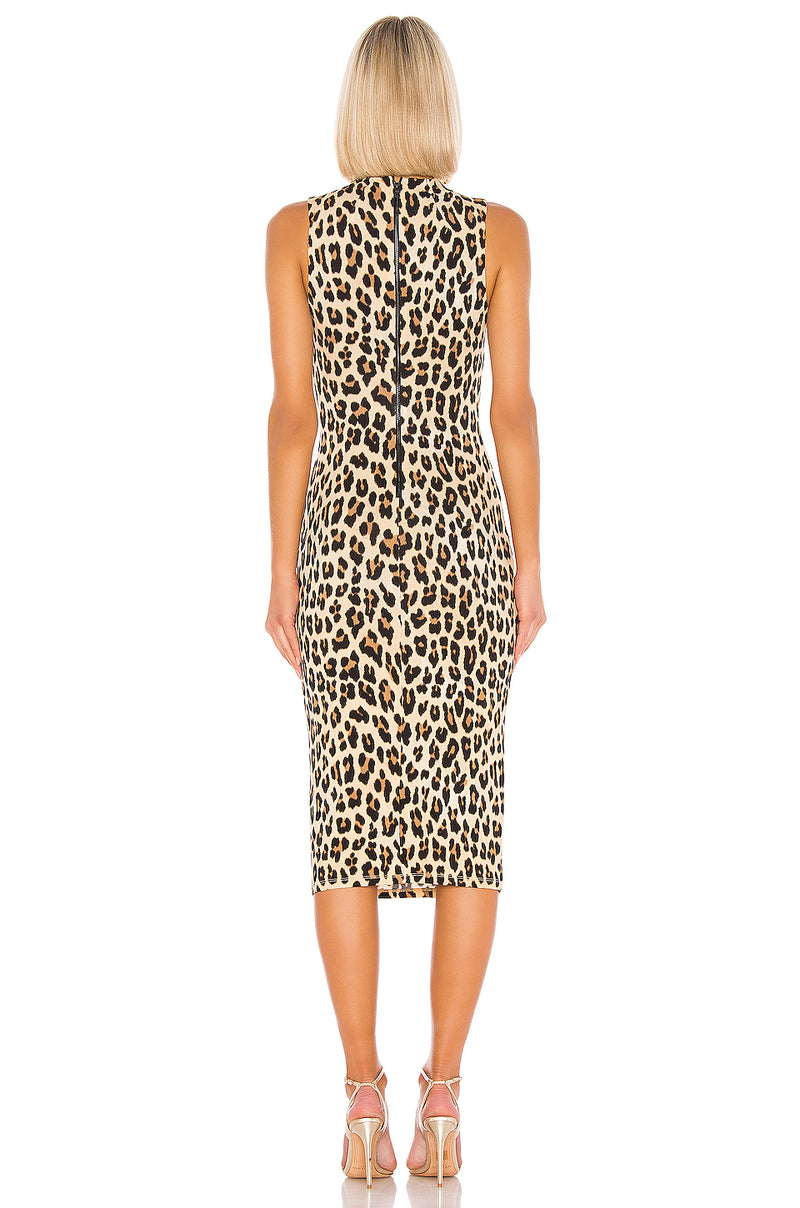 Vestido "Delora" Leopardo (5215085035655)