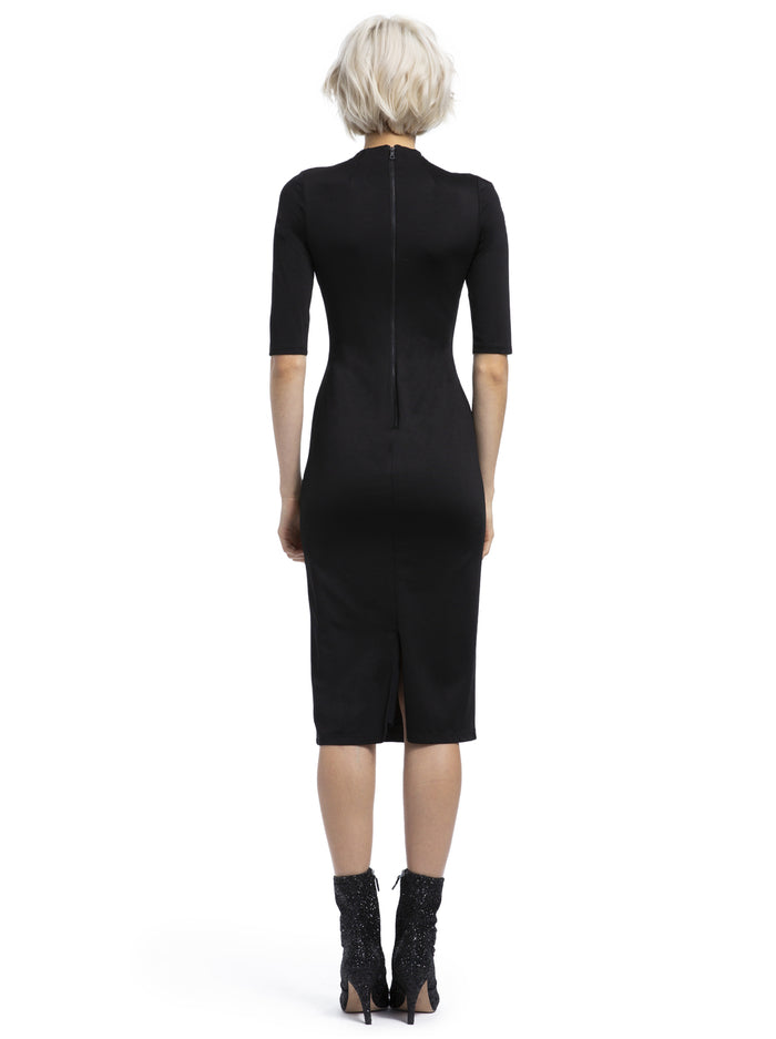 Vestido "Delora" Negro (5215085068423)