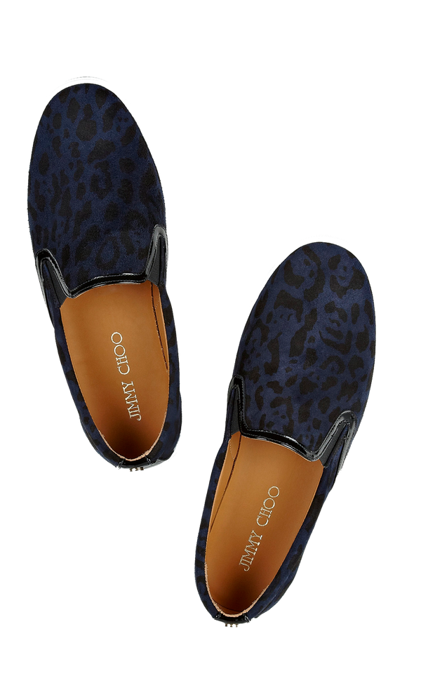 Navy Demi Leopard