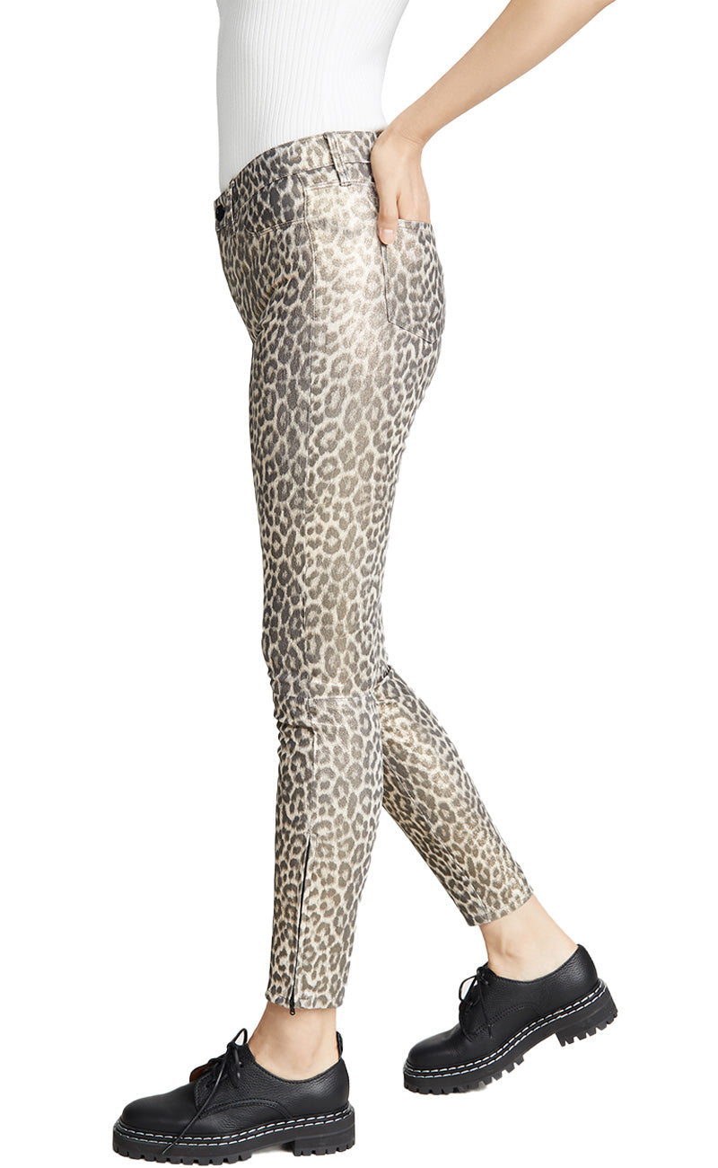 Jaguar Print Leather