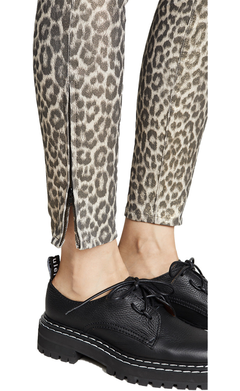 Jaguar Print Leather