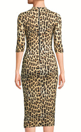 Vestido "Delora" Leopardo