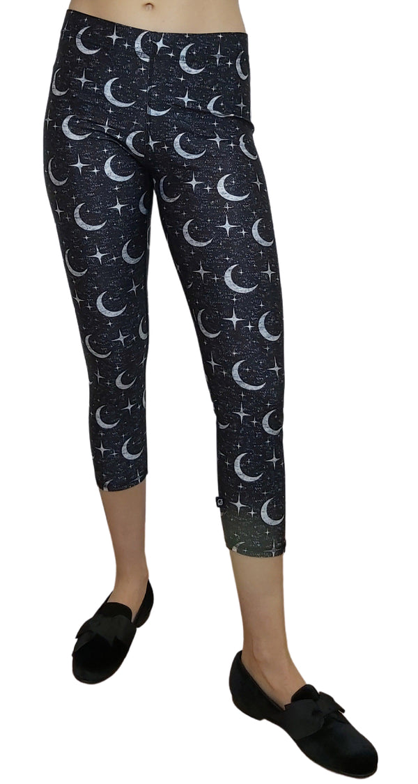 Crecent Moon Capri Leggings