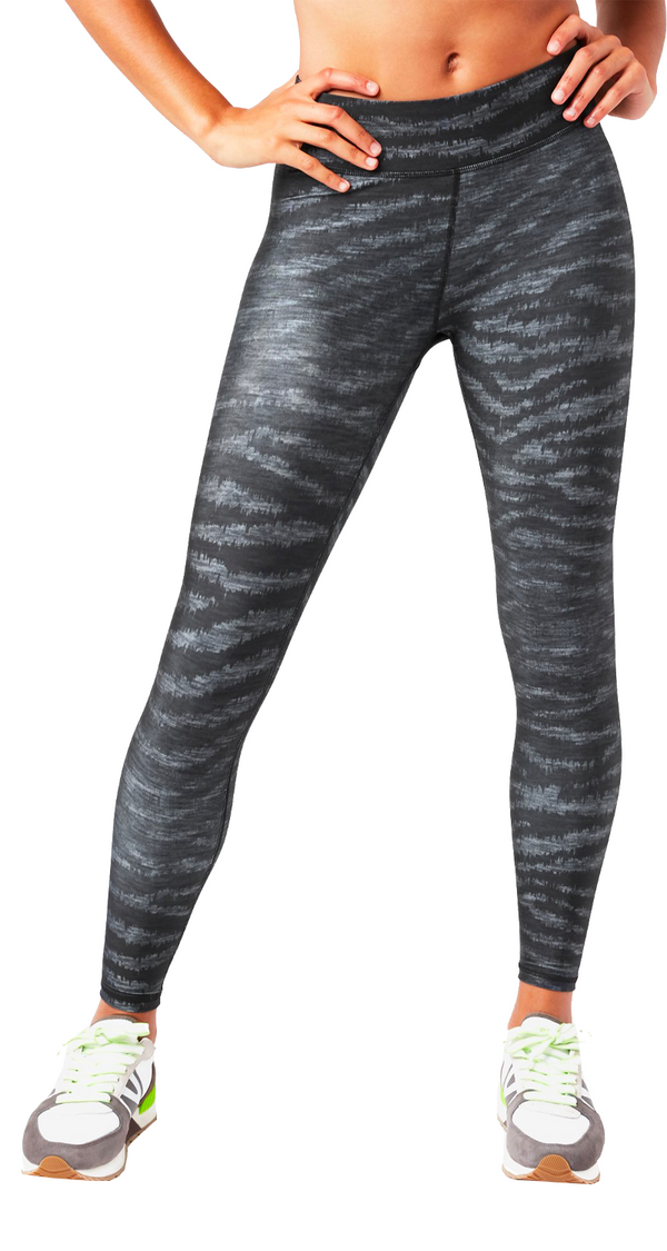 Charcoal Show Your Stripes Hi-Shine Leggings