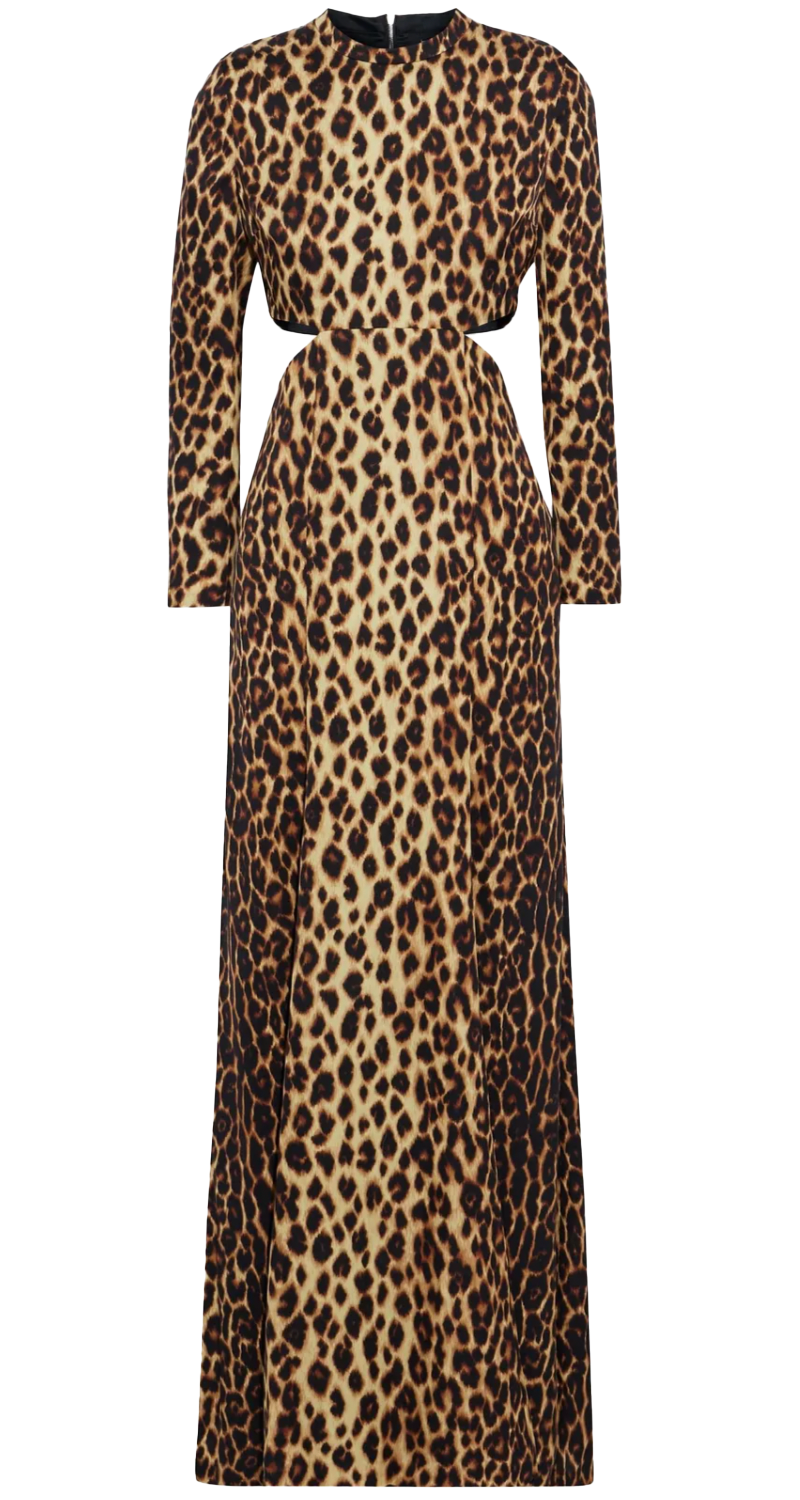 Vestido Gabriela Leopard