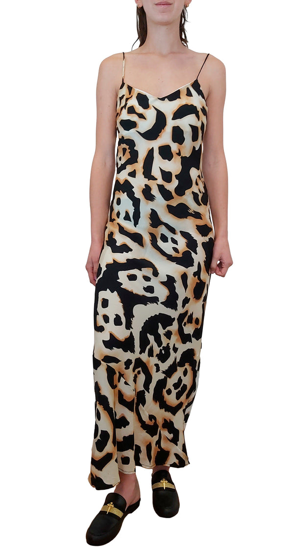 Animal Maxi Vestido