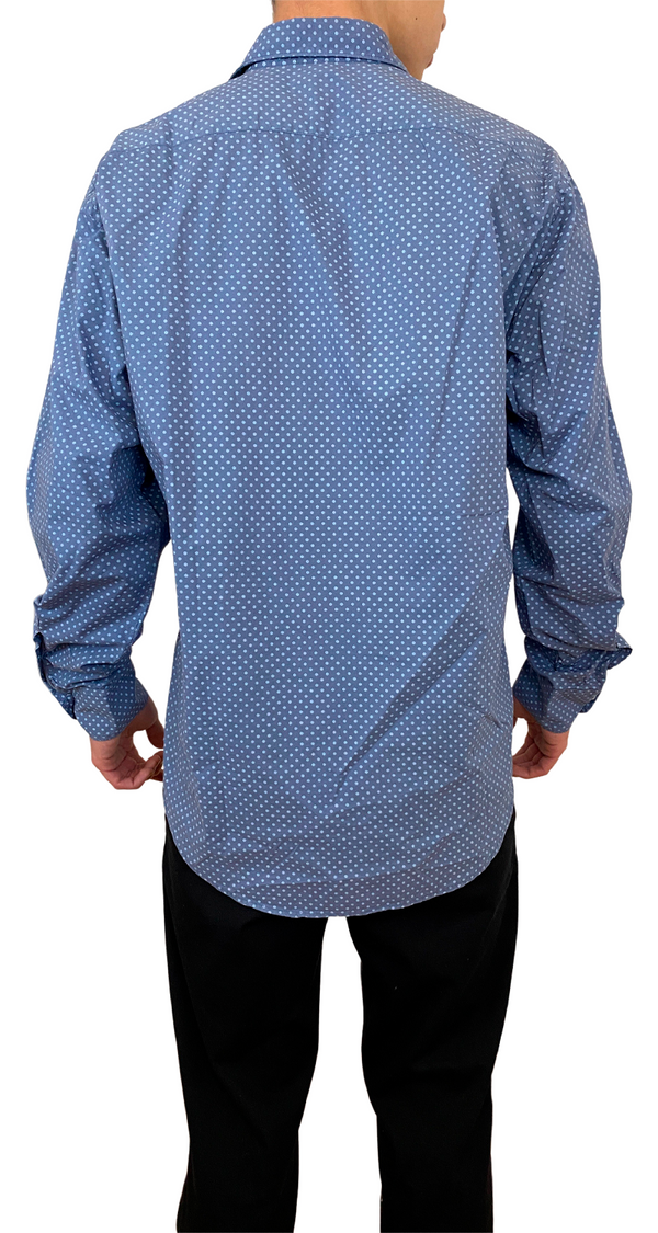 Camisa Lunares Azules