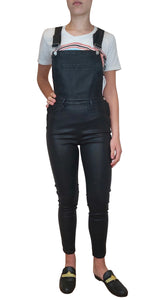 Mid-Rise Skinny Overalls