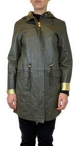 Campera Cuero Gold