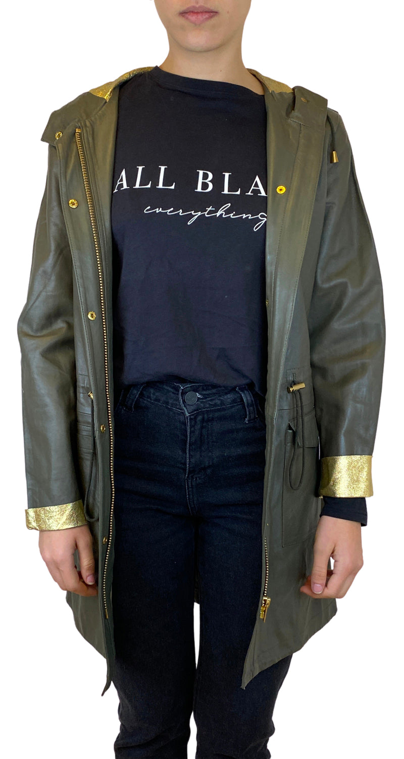 Campera Cuero Gold