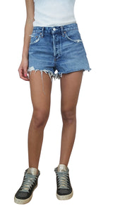 Short Dark Denim Parker Vintage Cut Off