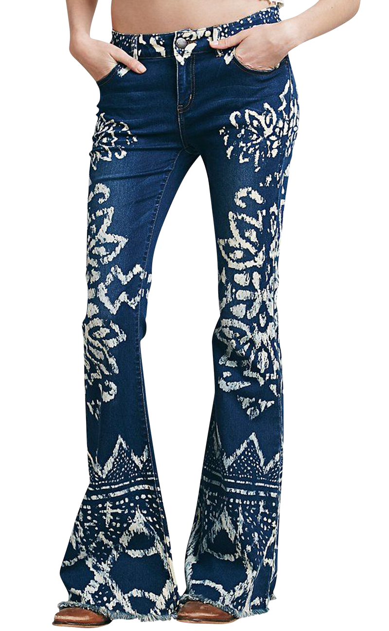 Jeans "Dominica printed Flare" (5220470849671)
