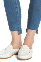 Jeans basta asimétrica "Super skinny ankle" (5220470915207)