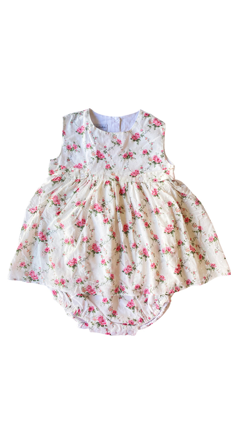 Enterito Floral Bordado