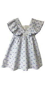 Vestido Azul Cebras