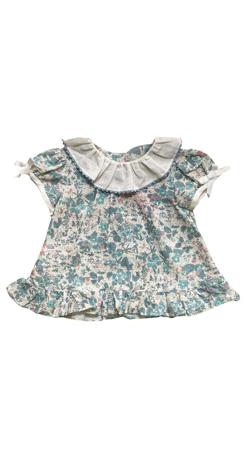 Blusa Floral Verde